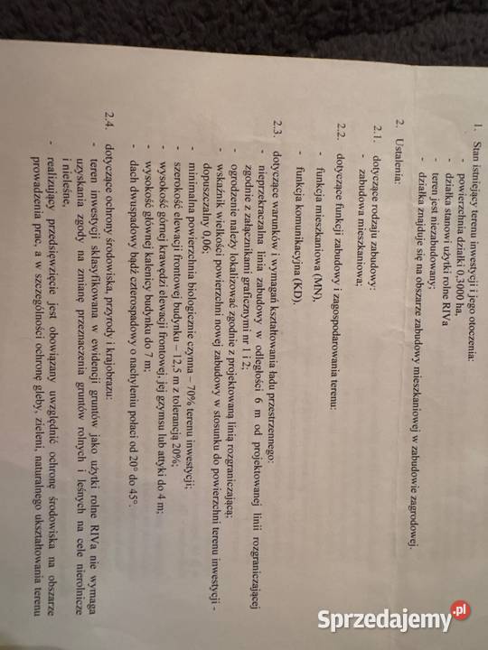 Działka pod Warszawą budowlana Henrysin