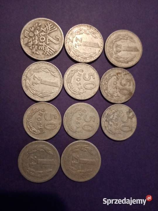 Kolekcja monet PRL