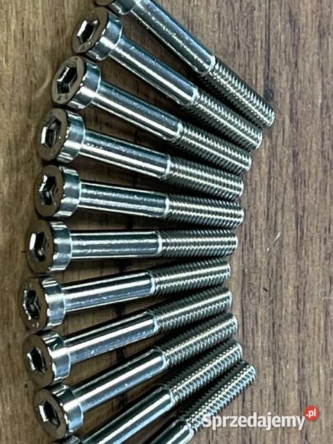 M5X35 Śruba Imbusowa Niska DIN 6912 A4