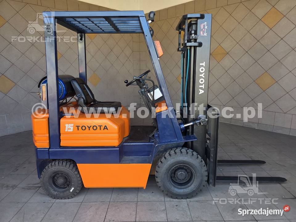 Wózek widłowy TOYOTA 5FG15 TOYOTA 5FGF15 widlak Motoryzacja śląskie Mysłowice