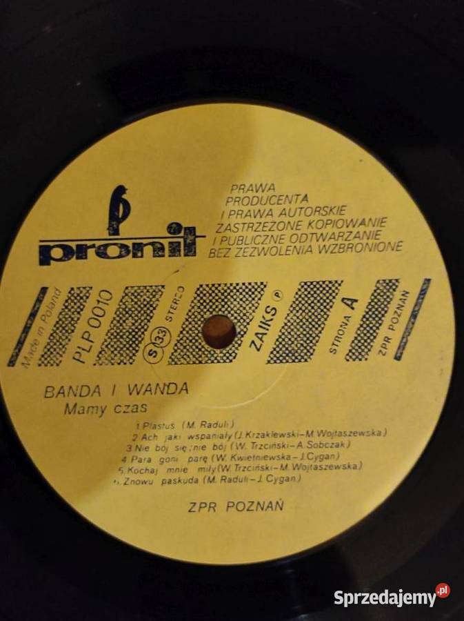 1985 Banda i Wanda Mamy czas Płyta gramofonowa płyta winylowa Kielce
