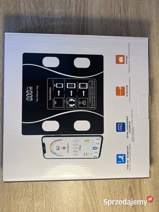 Inteligentna waga łazienkowa z Bluetooth łódzkie sprzedam