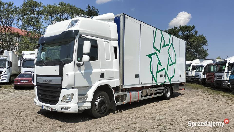 DAF CF 4x2 KONTENER IZOTERMA OTWIERANY BOK bezwypadkowy