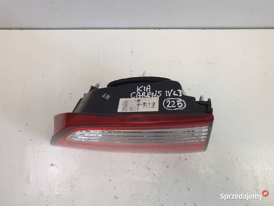Kia Carens IV TYLNA LAMPA LEWA tył W KLAPE LED lubelskie Chełm