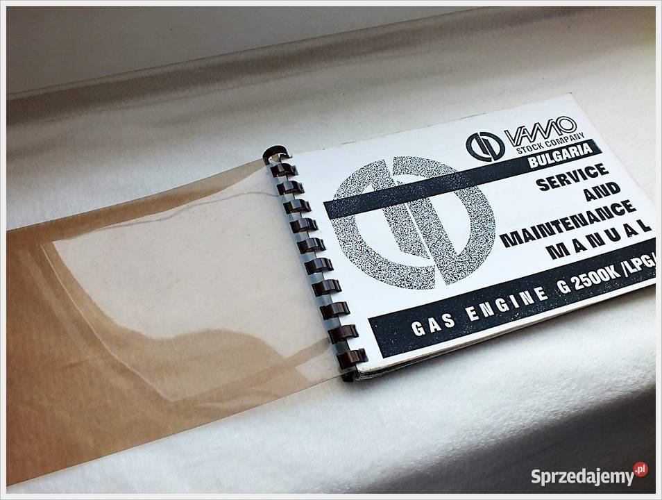 Katalog serwisowy Bułgaria G2500K LPG Balkancar Żary sprzedam
