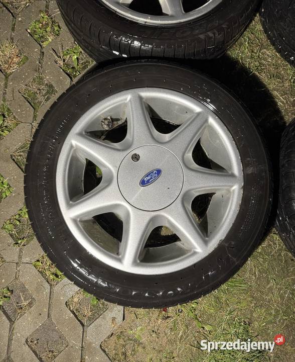 AluFelgi Ford 4x108 opony 1955015 Fiesta Focus Krępiec