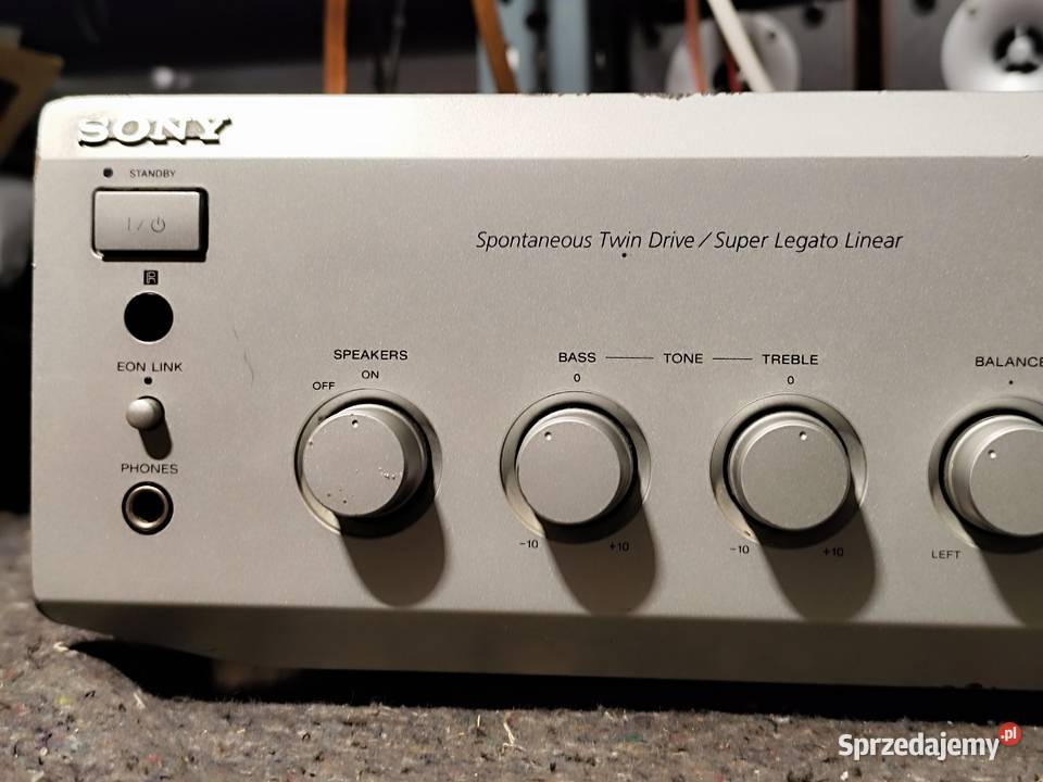 wzmacniacz Sony TAFE 520R Silver Mosty