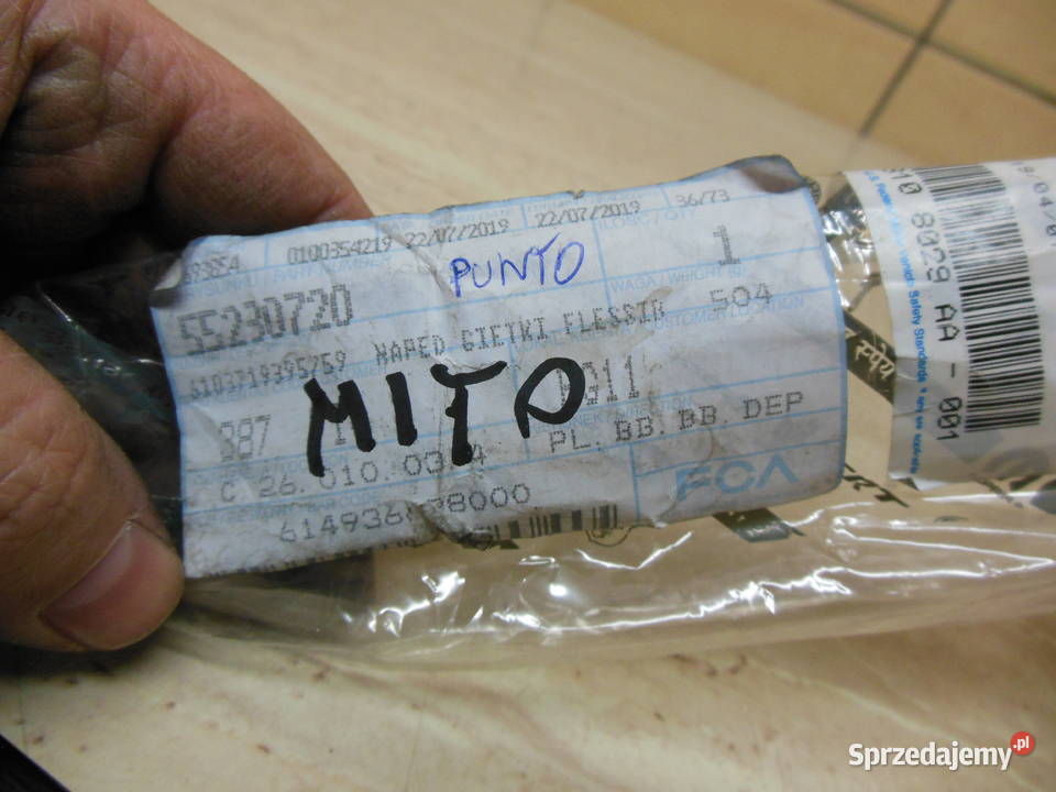 Linka zmiany biegów ALFA MITO GRANDE PUNTO EVO śląskie sprzedam