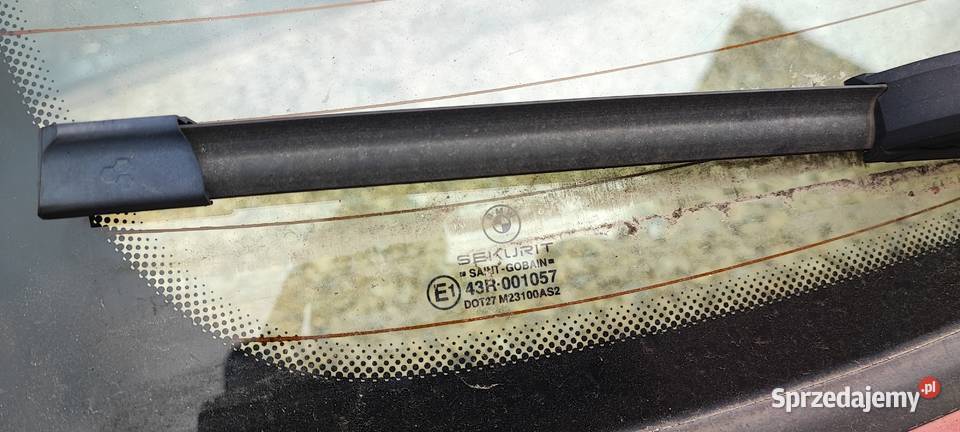 BMW E36 compact Klapa tylna bagażnika BEZ RDZY Częstochowa