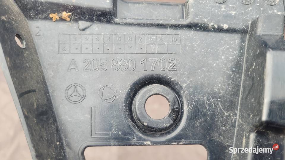 MERCEDES W205 SEDAN ŚLIZG ZDERZAKA LEWY TYŁ Ruda Śląska sprzedam