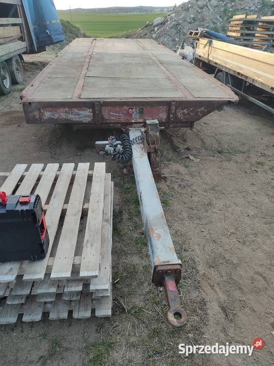 Przyczepa platforma siano baloty rolnicza 2500kg warmińsko-mazurskie Nidzica