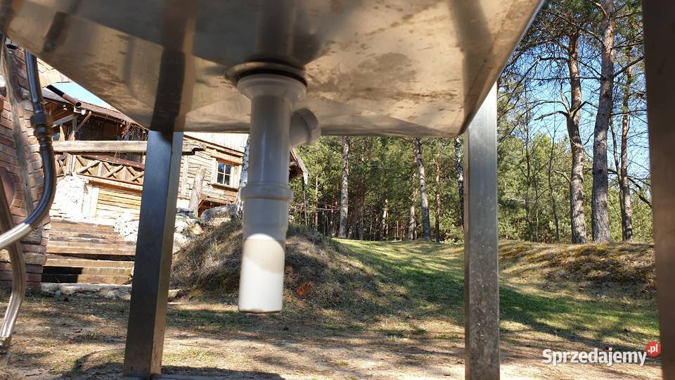 Zlewozmywak gastronomiczny z baterią producent śląskie sprzedam