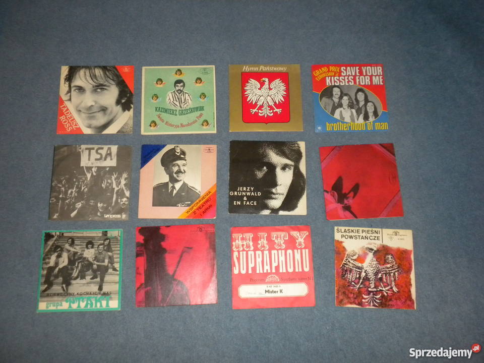 Płyty winylowe małe Grześkowiak Poznań