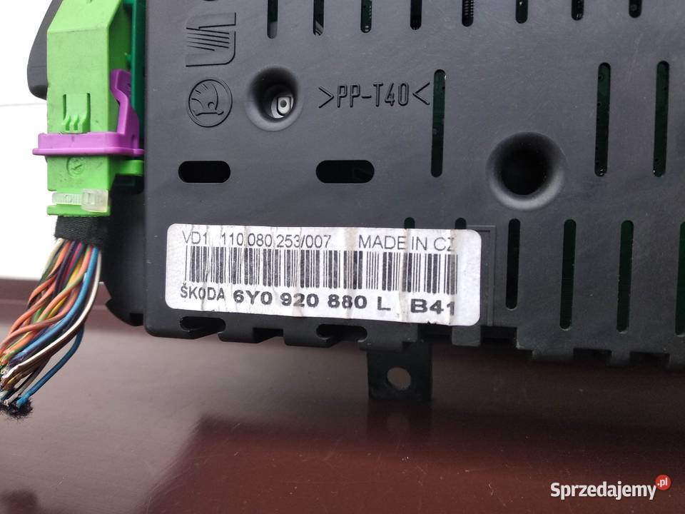 Skoda Fabia I 1 VRS 14 16V licznik zegary osobowe łódzkie Sieradz