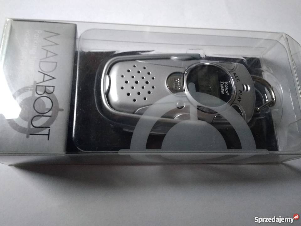 Zegar parkingowy z dyktafonem Warszawa