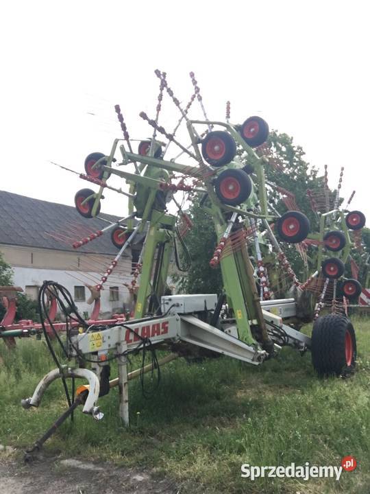 Claas Liner 3000 zgrabiarka 4 karuzelowa nieuszkodzony Zgrabiarki i przetrząsacze