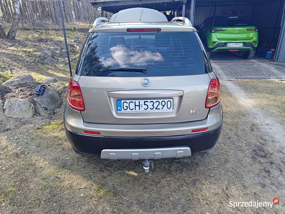 Fiat sedici prywatny właściciel 4x4 LPG Hak Poznań sprzedam