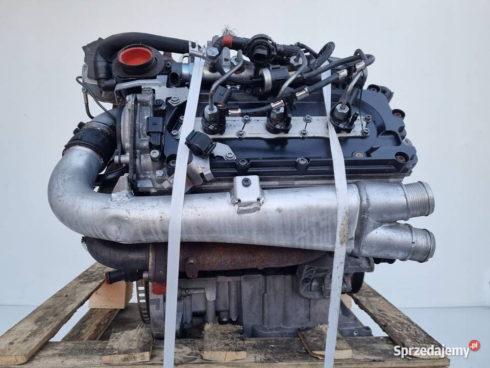 SILNIK KOMPLET AUDI Q7 30 V6 TDI 233 ładnie pali osobowe Silniki kompletne Rudka