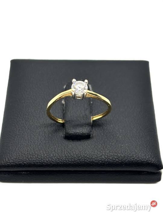 Złoty pierścionek pr 585 084g Rozmiar 10 Elbląg