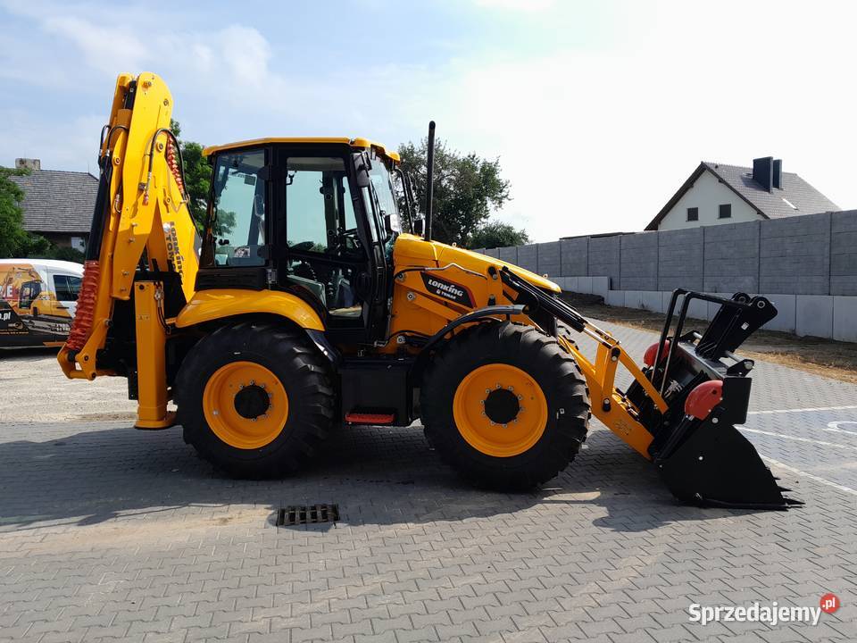 KOPARKOŁADOWARKA LONKING 84C JCB 4CX CAT 434 444 Koparko ładowarki wielkopolskie Krotoszyn sprzedam