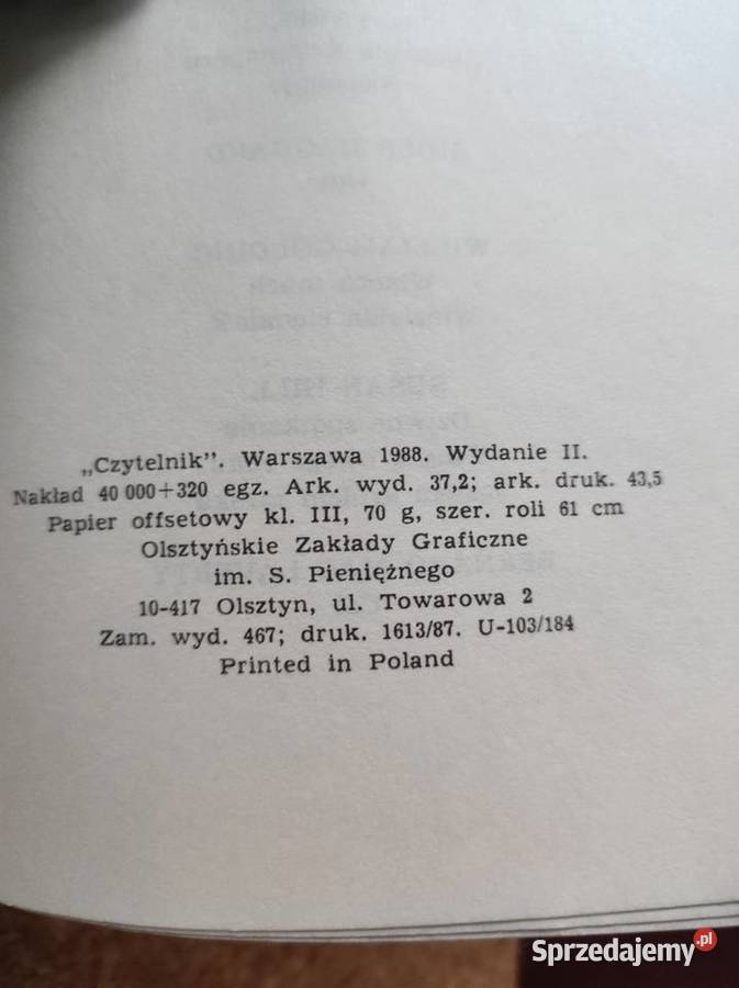 Magazyn osobliwości Karol Dickens Pozostałe