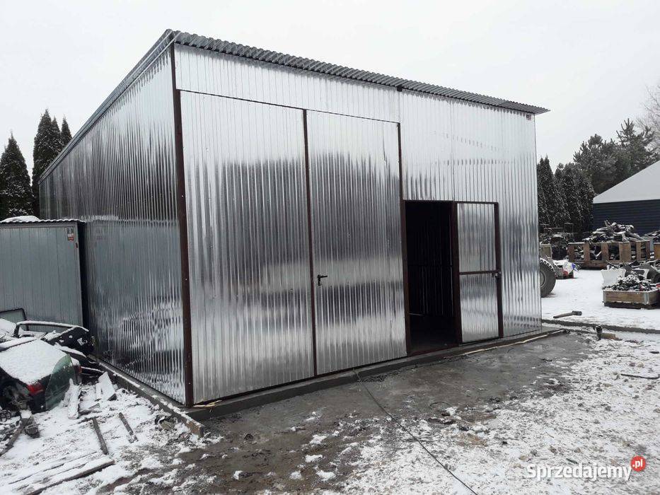Garaż Blaszany Ocynkowany 12x6 Magazyny Garaże sprzedam
