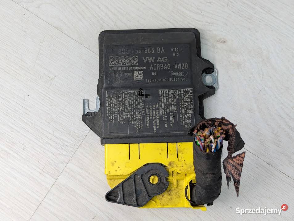 MODUŁ STEROWNIK PODUSZEK AIRBAG VW PASSAT B8 osobowe Pozostałe podlaskie Białystok