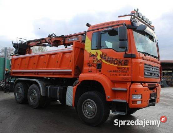 Man TFA 6x4 wywrotka mazowieckie Warszawa
