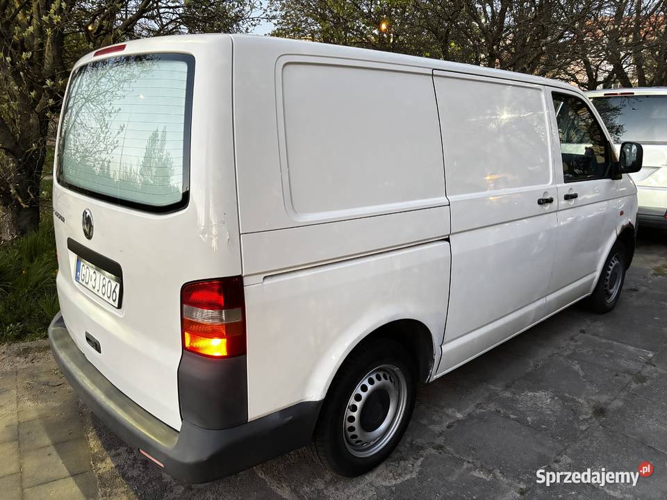 Volkswagen transporter t5 dwa miejsca blaszak Volkswagen Gdańsk