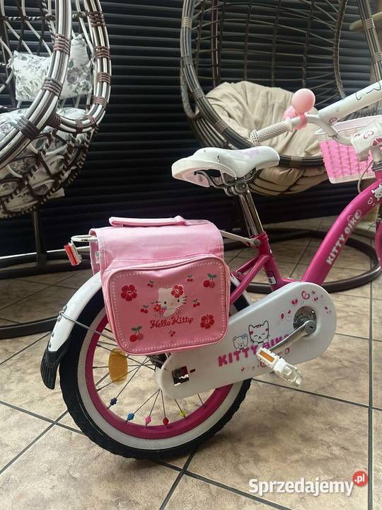 Rower dziecięcy Hello Kitty różowy 16 wielkopolskie Krotoszyn