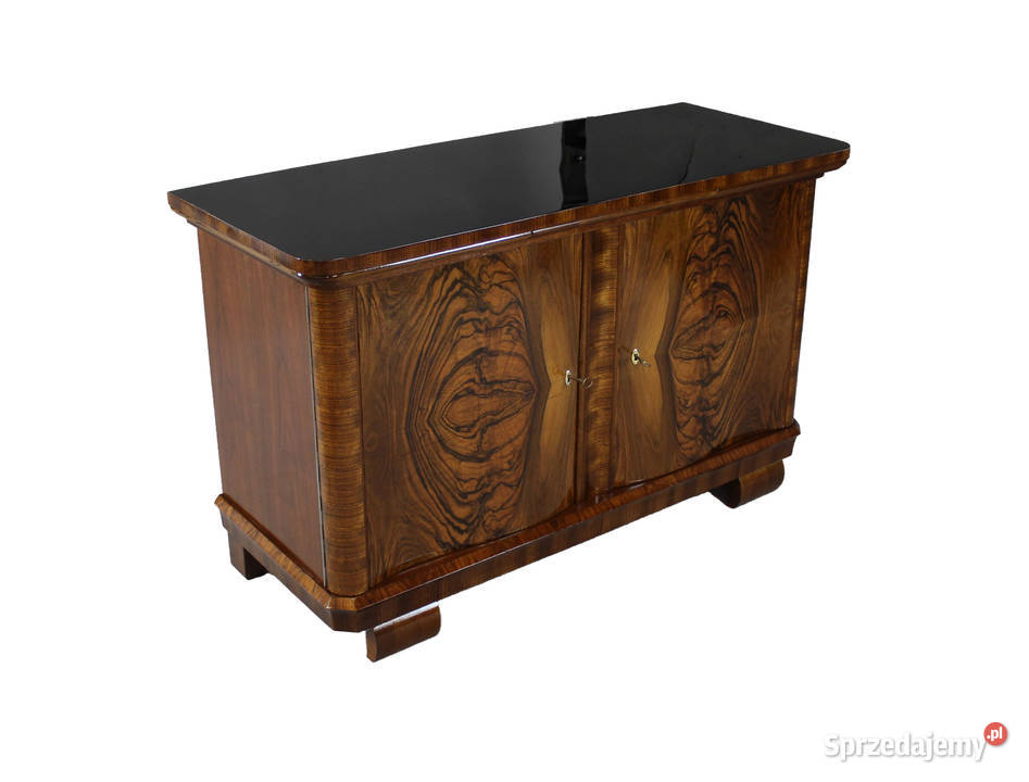 Niepowtarzalna komoda art deco z czarnym blatem Bydgoszcz sprzedam