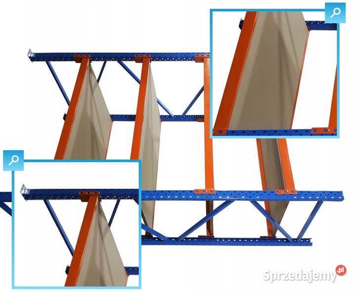 REGAŁ METALOWY MAGAZYNOWY WYTRZYMAŁY MOCNY MRC26 pomorskie Kwidzyn