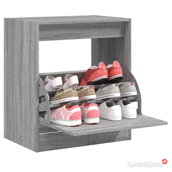 Szafka na buty szary dąb sonoma 60x42x69 Warszawa