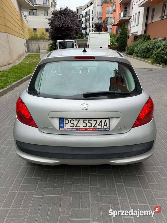 Peugeot 207 75 86 Niski potwierdzony przebieg elektrochrom. lusterka boczne Poznań