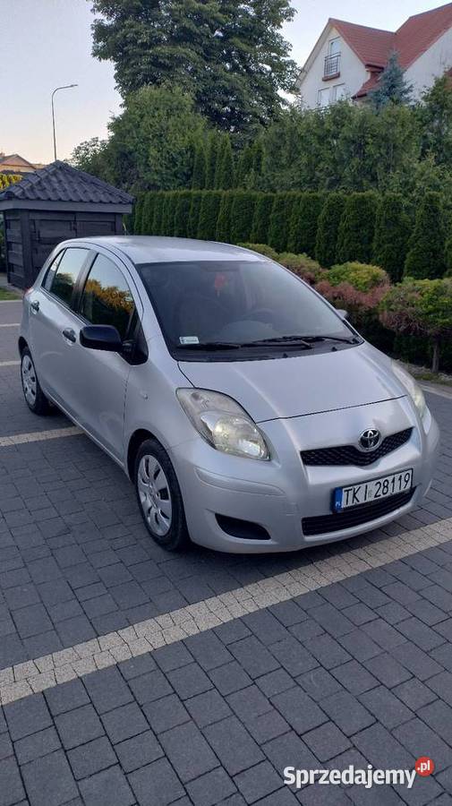 Toyota Yaris II Rok produkcji 2009 lubelskie Lublin