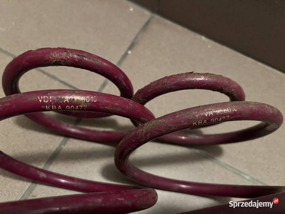 Sprężyny obniżające Vogtland Golf MK2