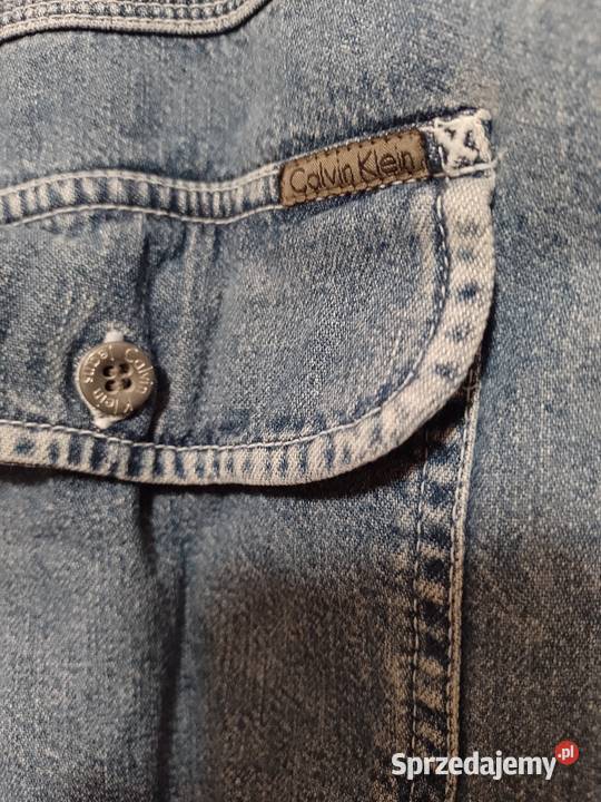 XL Calvin KleinDżinsowa męska koszula koszula małopolskie Kraków sprzedam