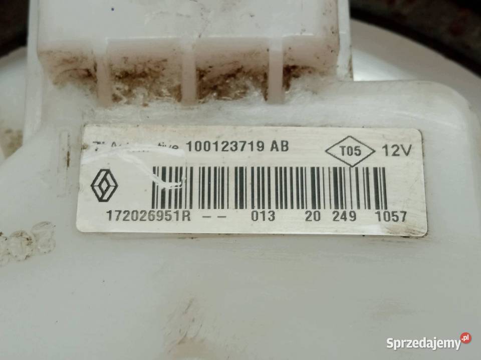 POMPA PALIWA PŁYWAK 10 TCE 172026951R Dacia