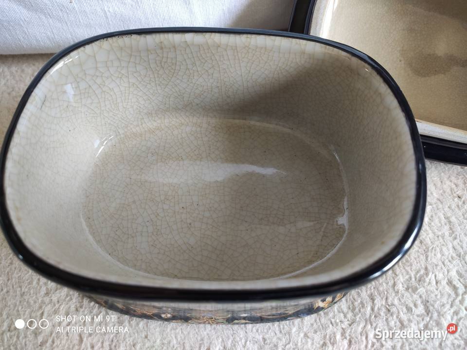 Porcelanowa cukiernica ręcznie malowana Tarnowskie Góry sprzedam