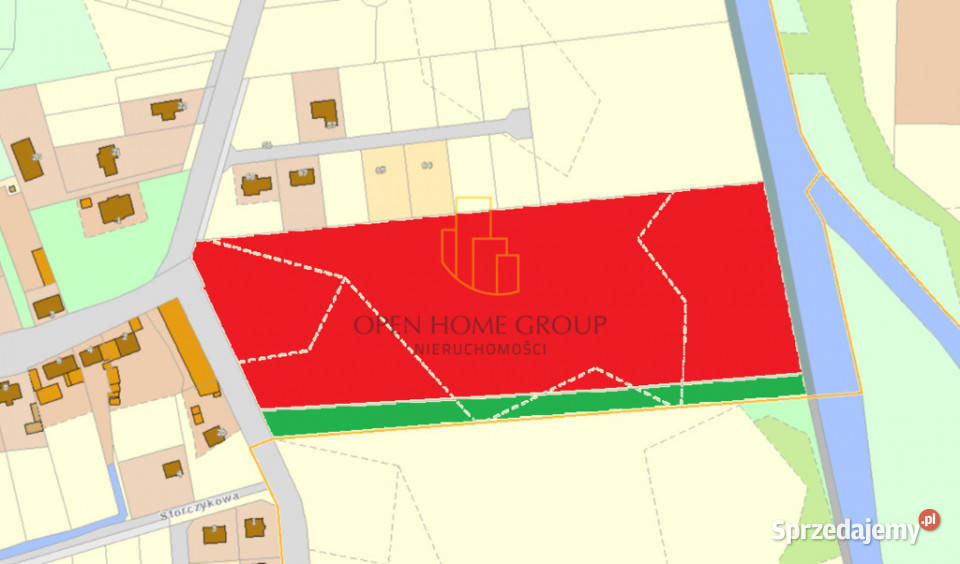 Szukalice działka budowlana 43100 m2 media