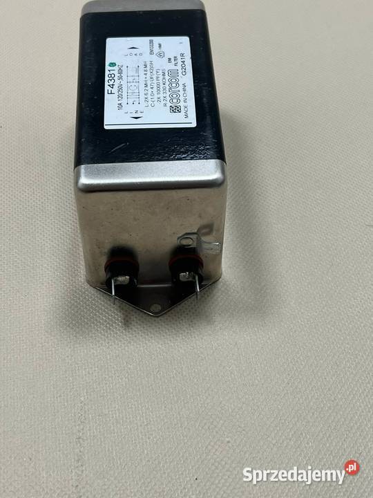 Duży filtr sieciowy EMI 10A F4381 ProForm Gliwice