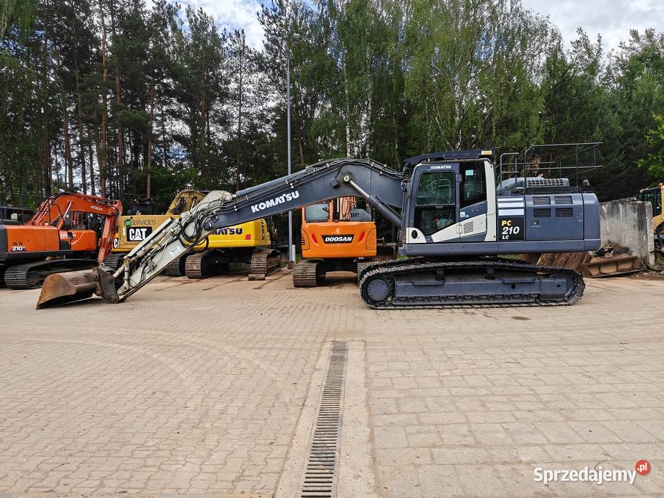 Komatsu PC210LC11 Centralne smarowanie kamera świętokrzyskie Ostrowiec Świętokrzyski sprzedam