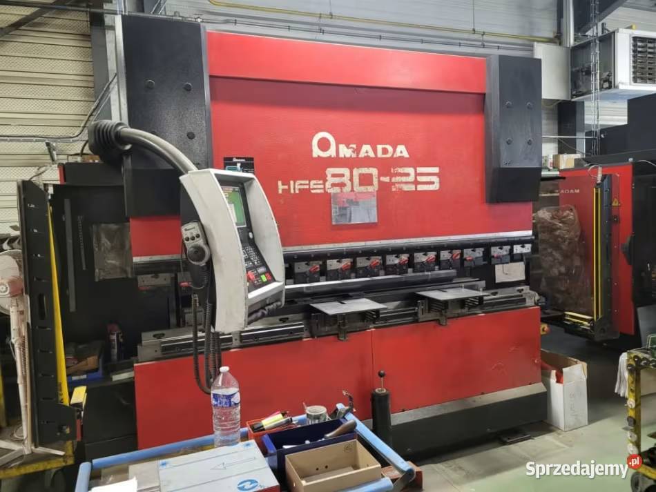 Amada 2008 prasa krawędziowa CNC 8025 8 osi stan Wrocław