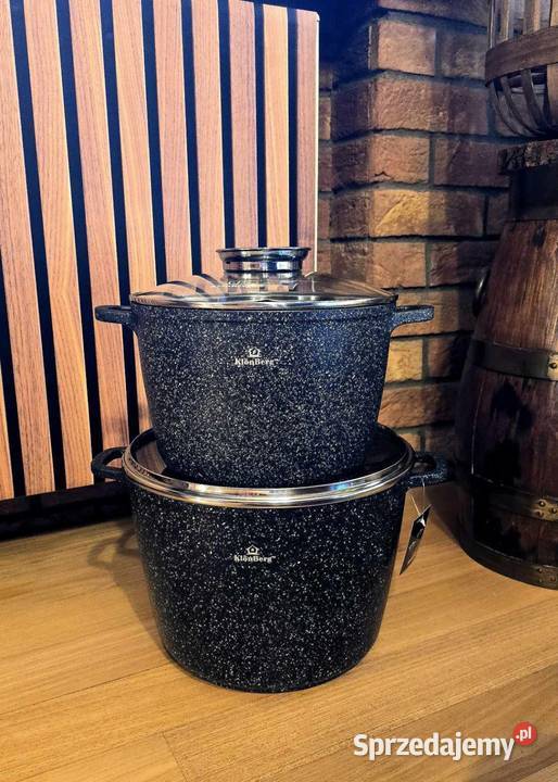 Garnki marmur rosołowe Garnki i szybkowary Łódź