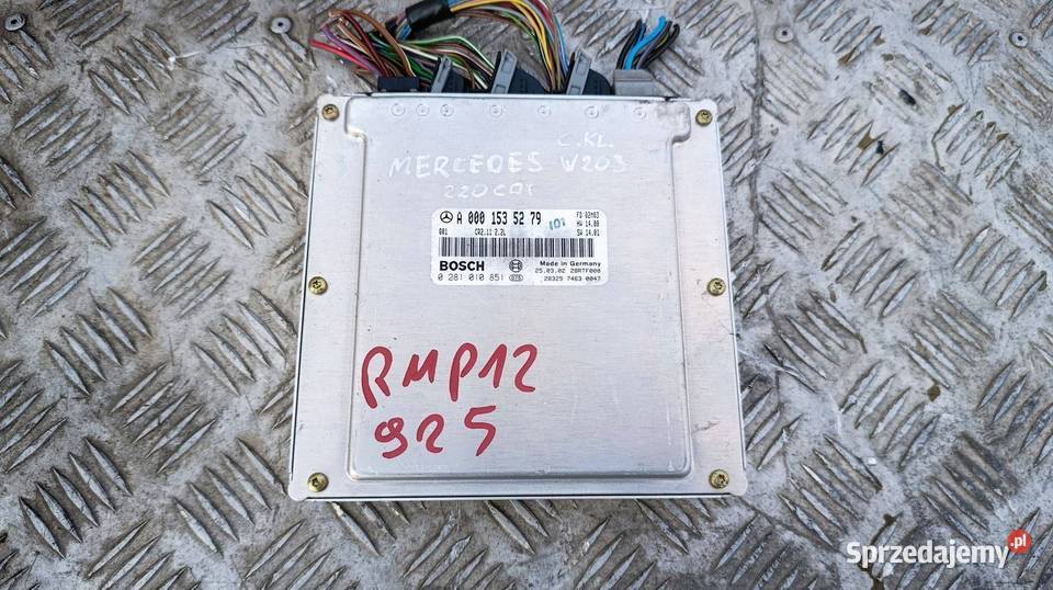 MERCEDESBENZ C W203 2006 STEROWNIK MODUŁ ECU Czujniki i sterowniki Gliwice