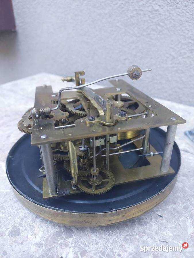 143 Zestaw mechanizm starego zegara Junghans Tczew