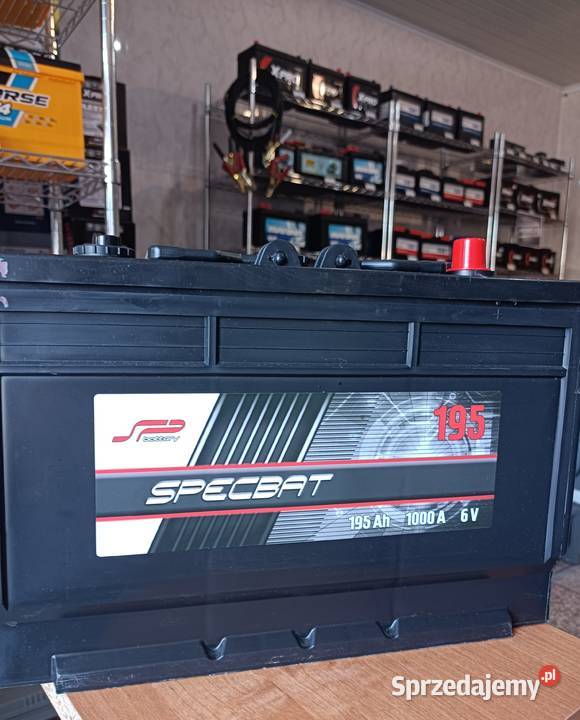 Akumulator Specbat 6v 195Ah 1000ANajlepsze ceny Gniezno