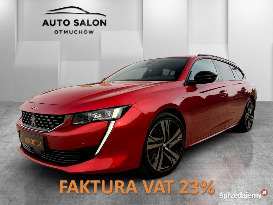 Peugeot 508 GT focal SKORA blis FUL LED kamery elektryczne lusterka Otmuchów