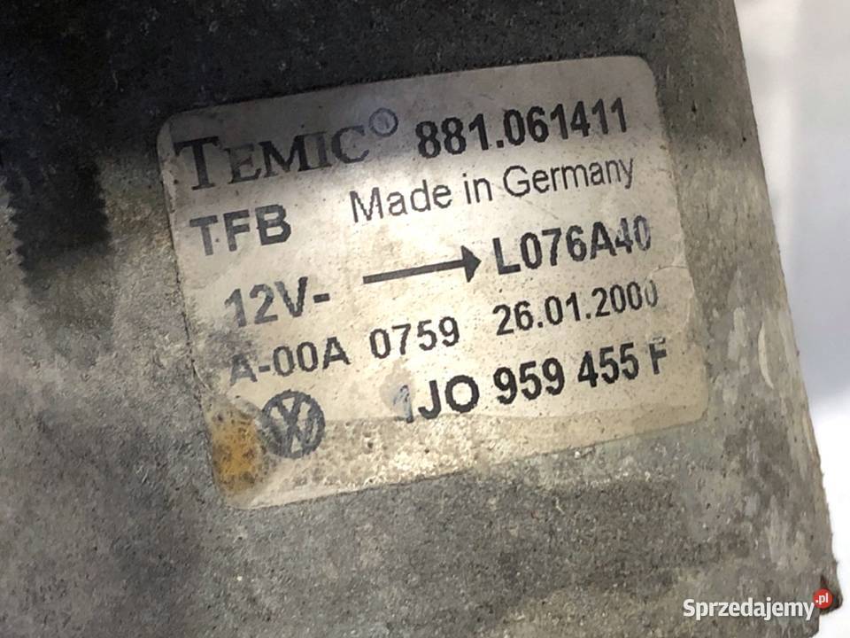 WENTYLATOR CHŁODNICY VW GOLF IV 19 90 1J0959455F sprzedam