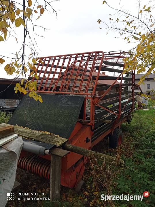 do sprzedania czeska przyczepa samozbierająca Agco Pabianice